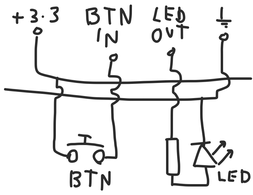 Simplified circuit schematic